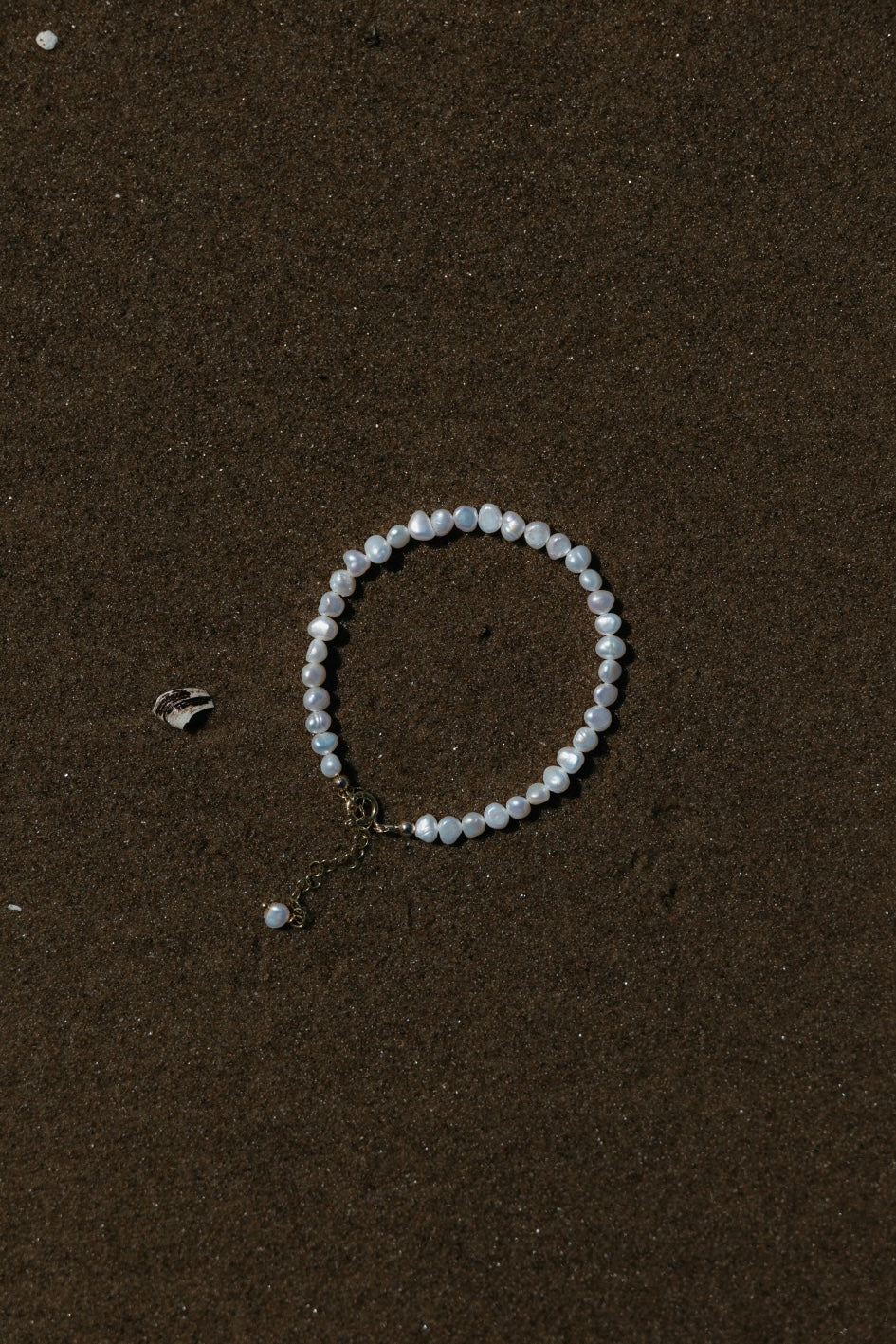 IRREGULAR PEARL ANKLET