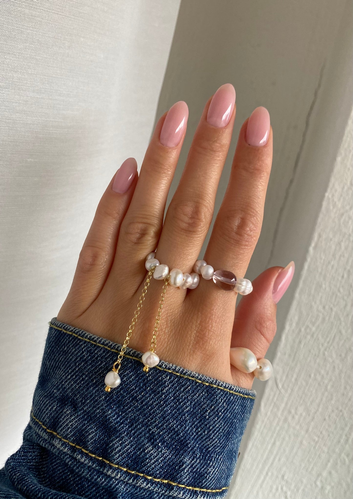 MULTICOLOR PEARL RINGS