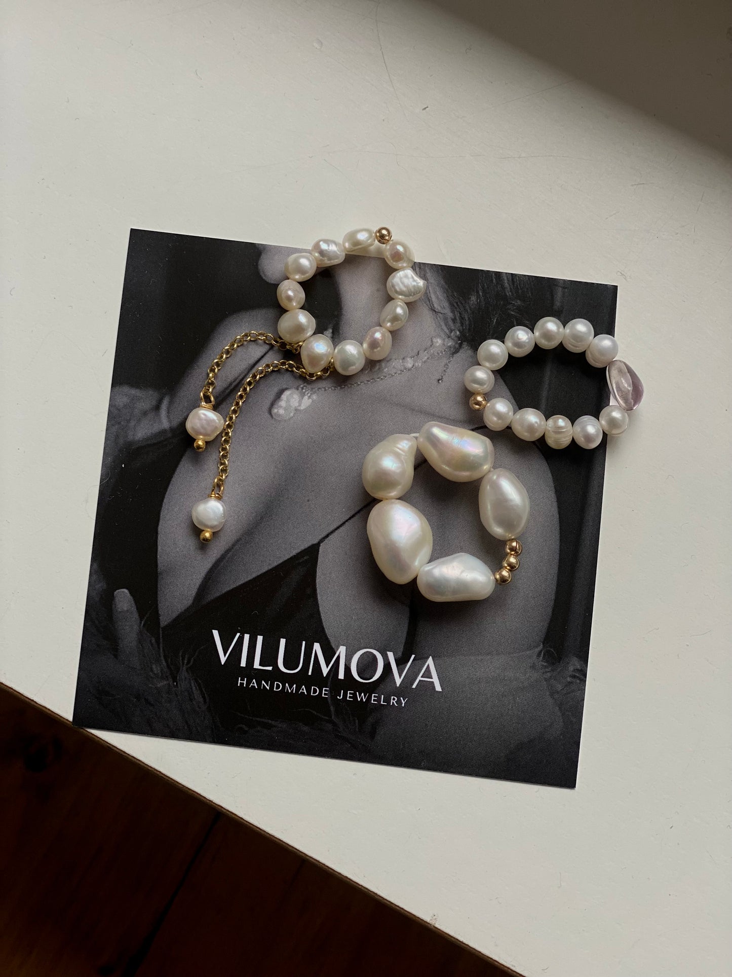 PEARL DROPS RING