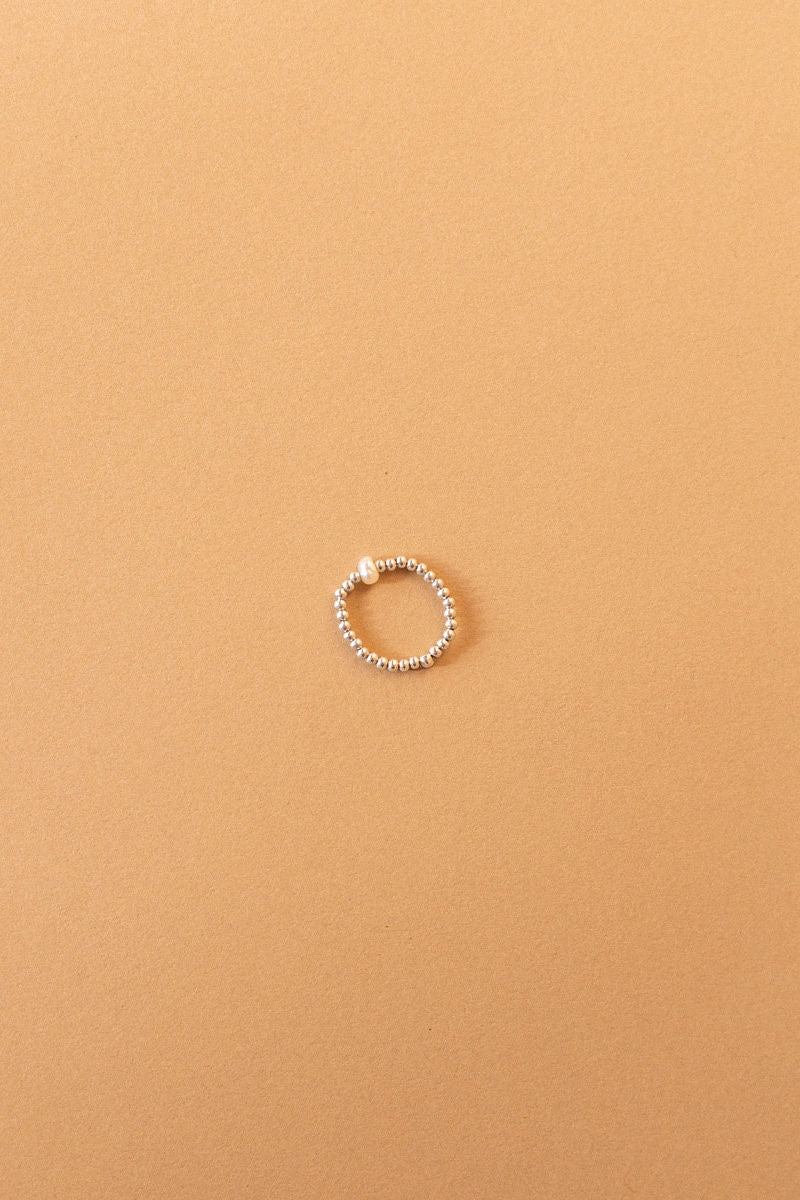 SILVER DOT RING