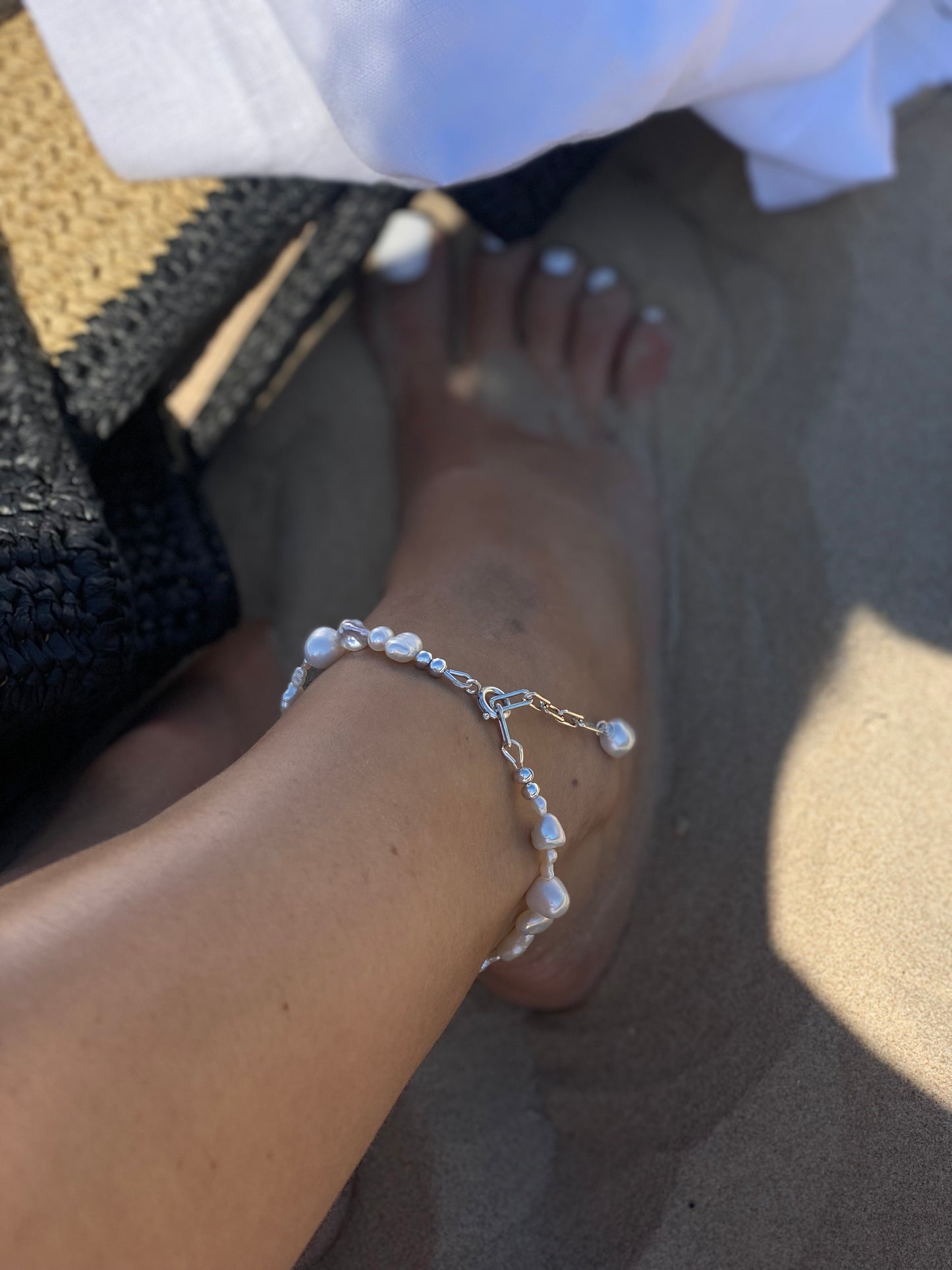 PEARL ASORTI ANKLET