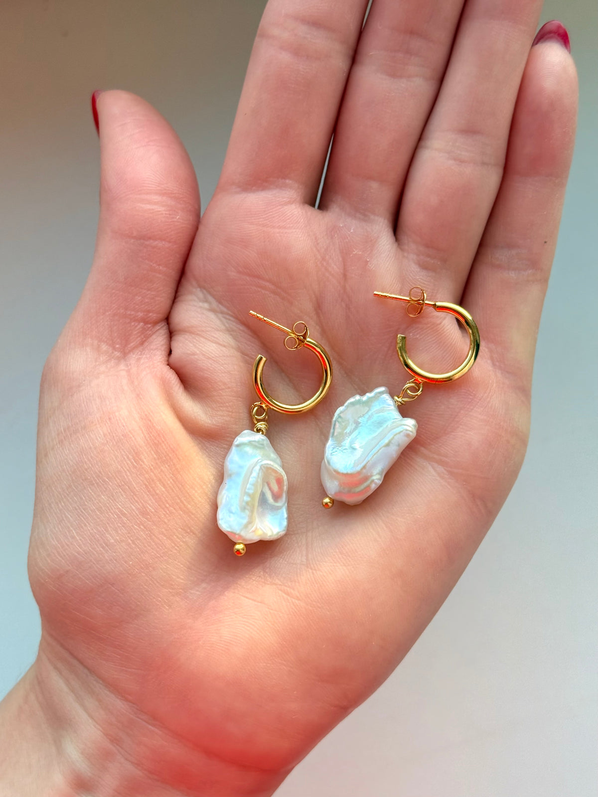 KEISHI PEARL EARRINGS