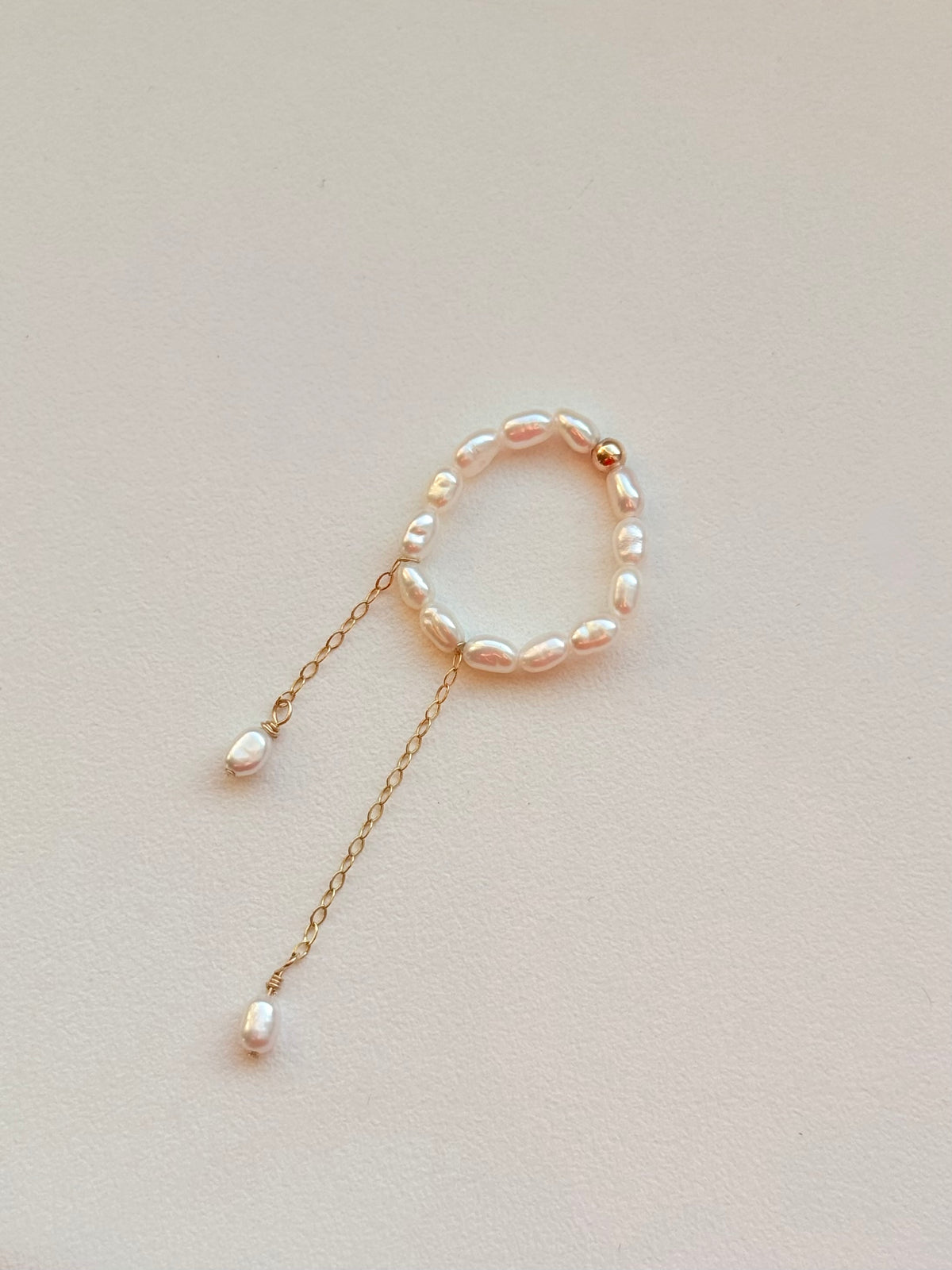 DELICATE PEARL RING