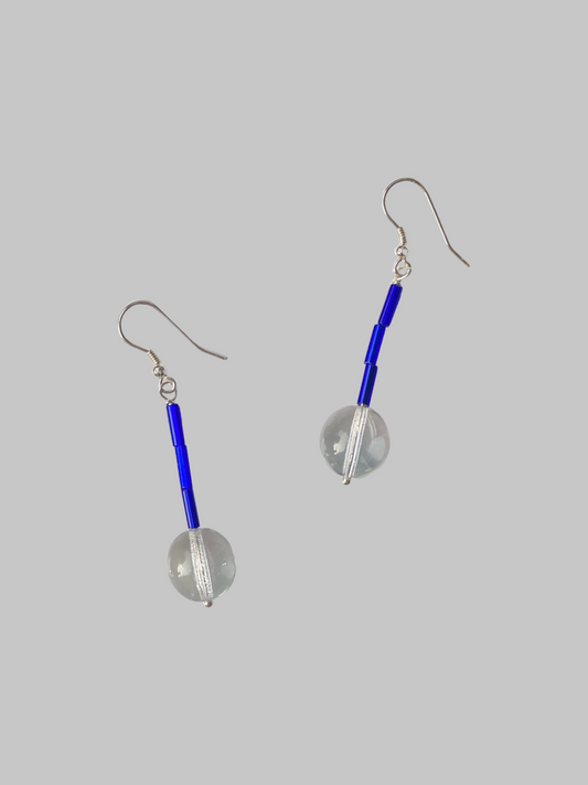 Blue Reflection Earrings