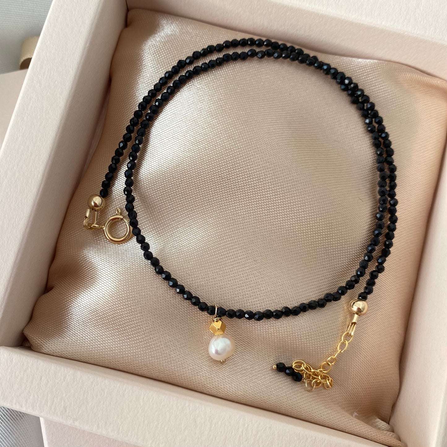 Black Spinel Choker