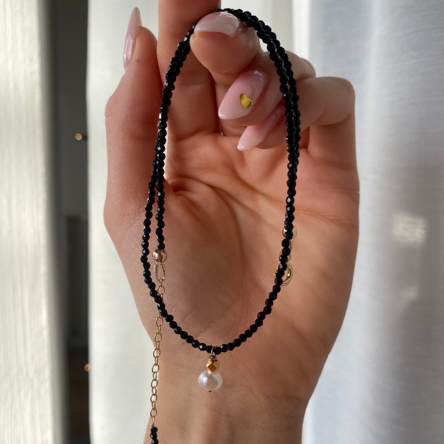 Black Spinel Choker