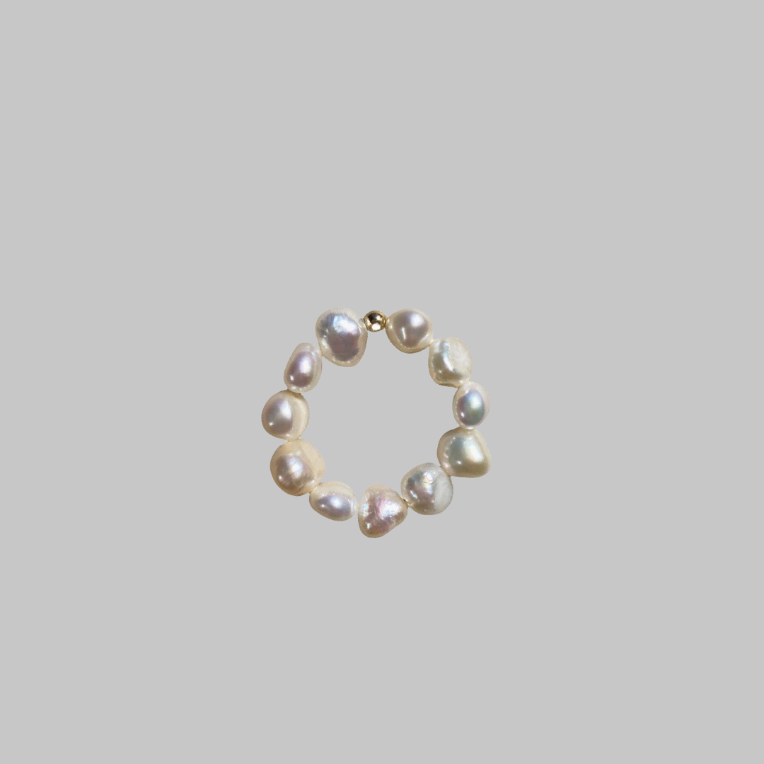 Irregular Pearl Ring