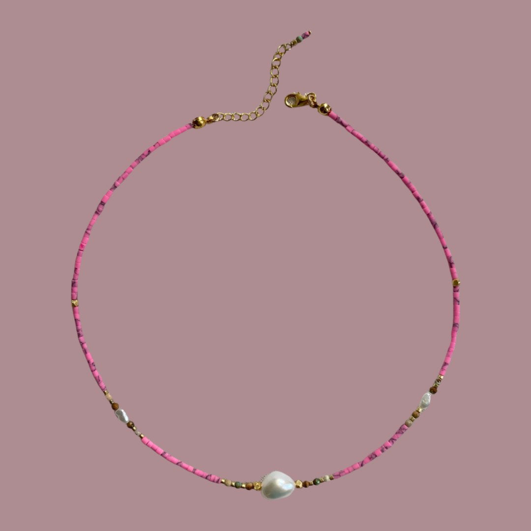 Pink Gypsy Choker