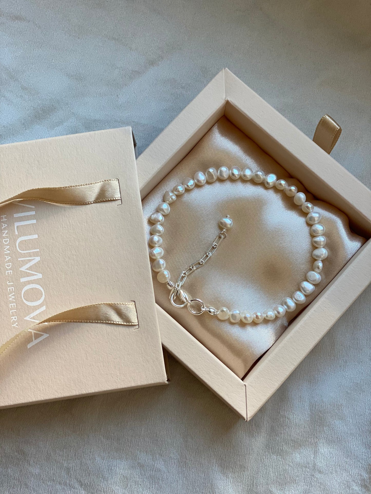 Irregular Pearl Anklet