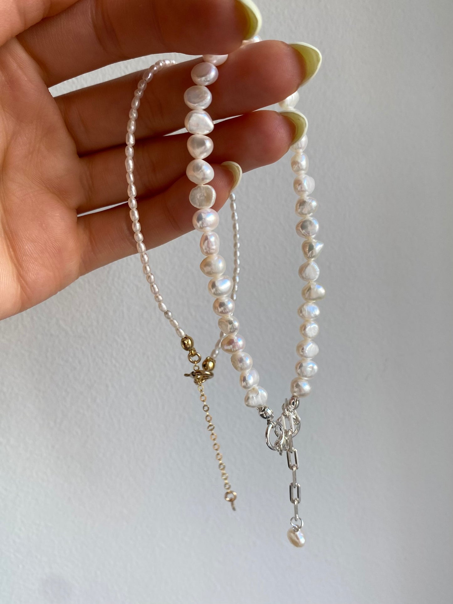 Irregular Pearl Anklet