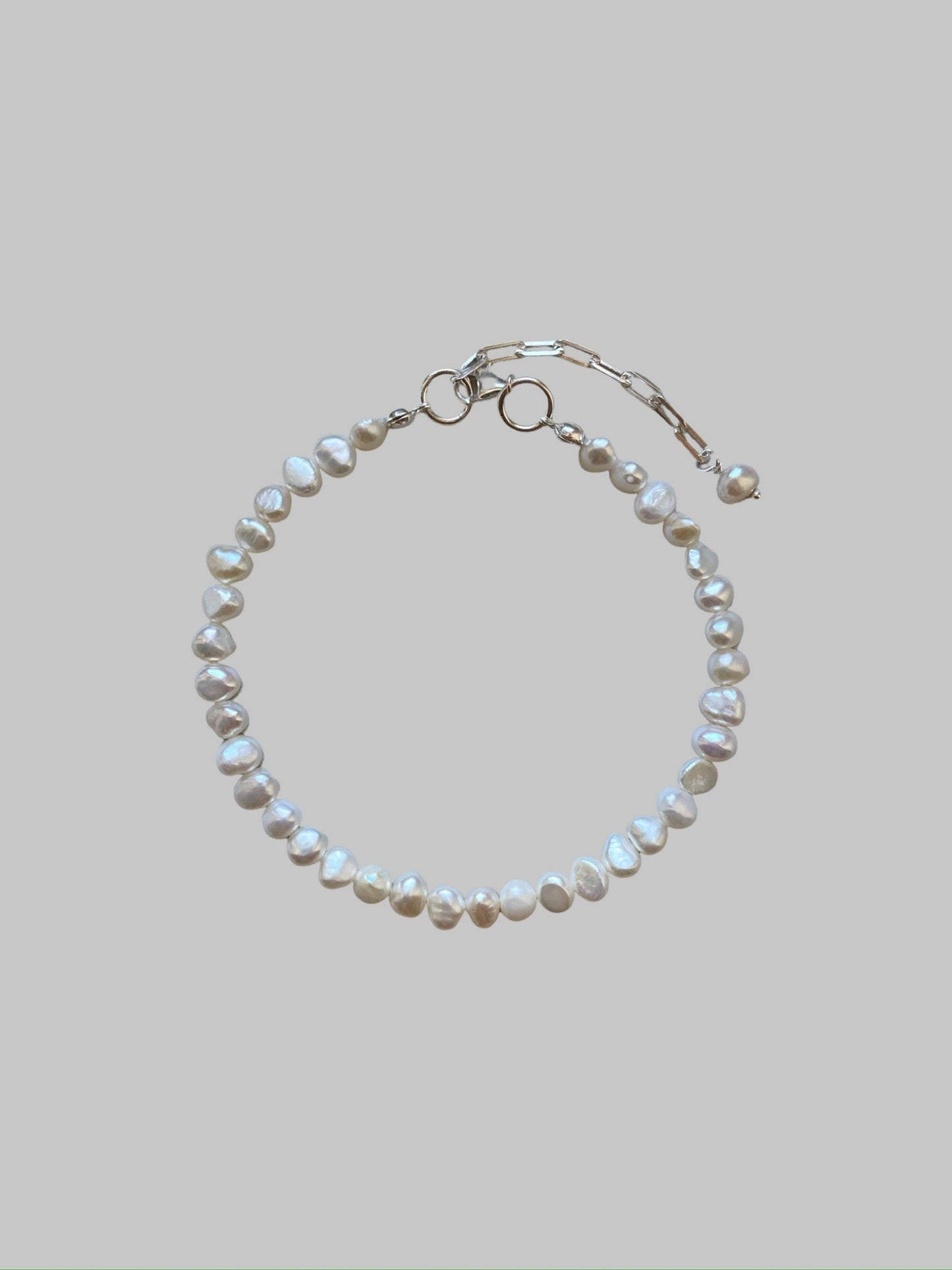 Irregular Pearl Anklet